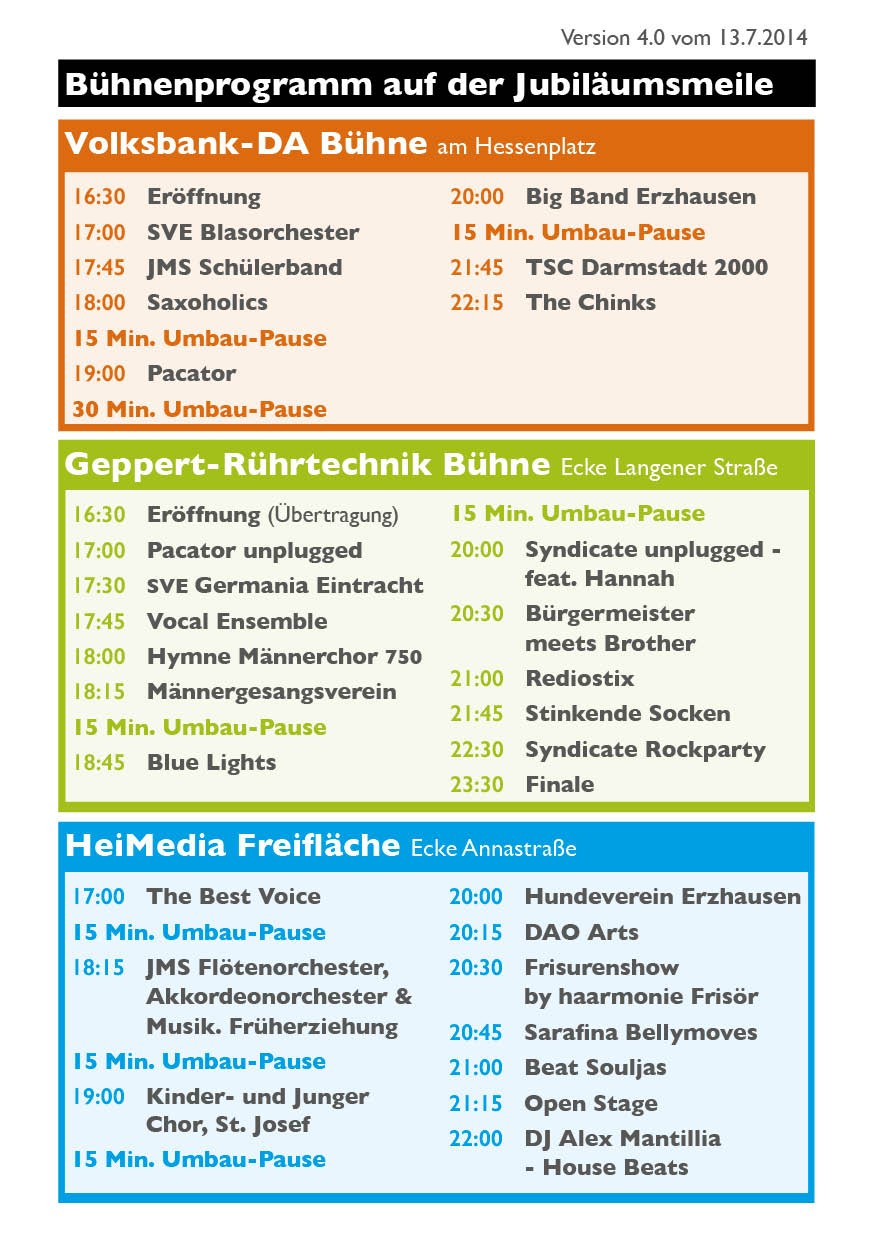 BühnenplanJubiläumsmeile BühnenplanJubiläumsmeile